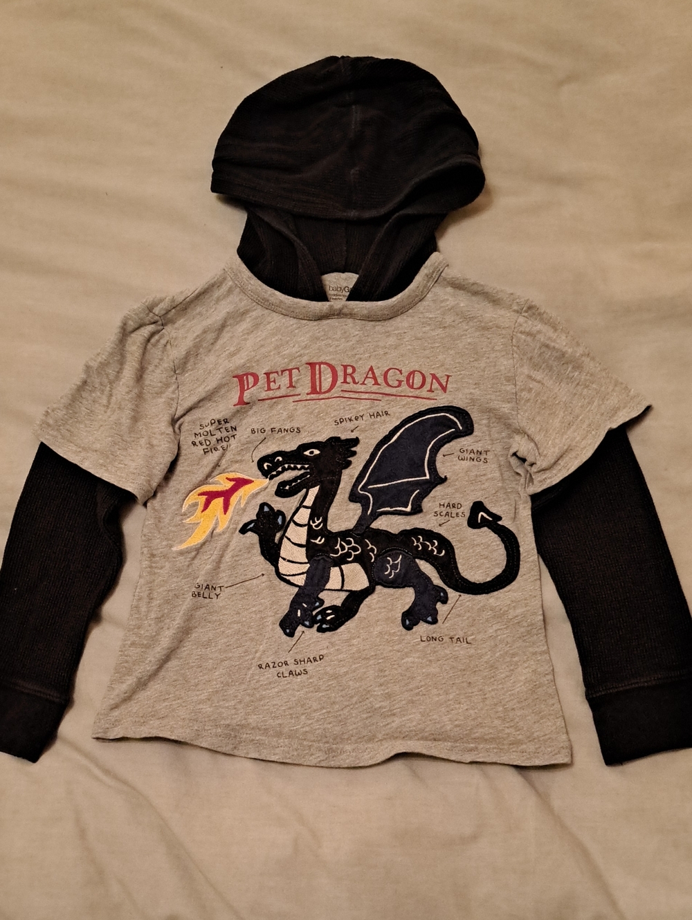 Baby Gap Toddler How To Train Your Dragon Long Sleeve Shirt